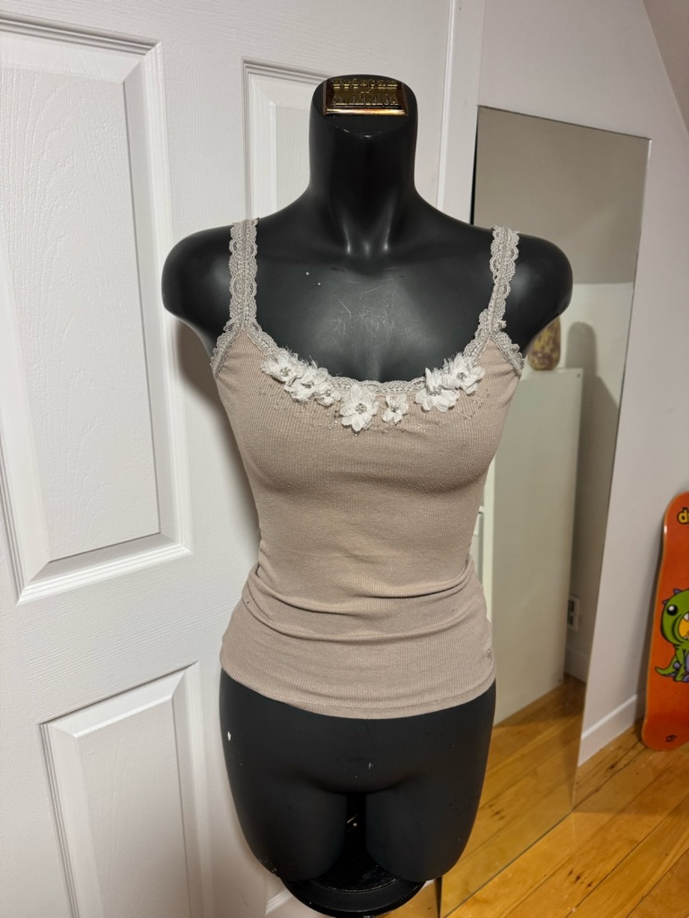 Tank Top in Taupe